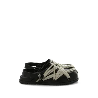 Rick Owens Clogs, female, Black, Size: 10 US Megalace Mule