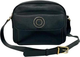 Celine Pre-owned Leren Schoudertas - Dames - Vintage Schoudertas - Zwart - ONE Size - Leer - Vintage