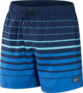 Speedo Badeshorts SPEEDO PLMT LEISURE WSHT AM, Herren, Gr. XXL, N-Gr, blau, Obermaterial: 100% Polyester, Badehosen Badeshorts, mit Seitentaschen mit Drainag