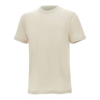 Eleventy T-Shirts, male, Beige, Size: 2XL Cotton T-Shirt