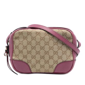 Gucci Tweedehands Gg Canvas Bree Schoudertas