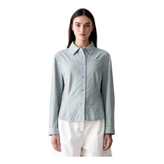 Marc O'Polo Donna, Camicette, Blu, XS, new