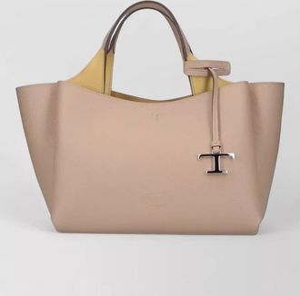 Tod's tote bag hand design detachable strap handles