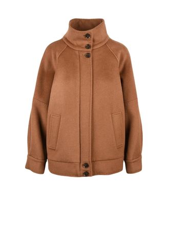 Marella Brown Wool-Cashmere Rinalda Coat