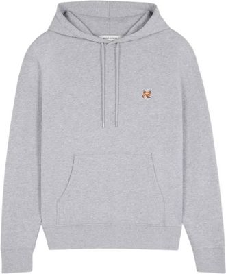Maison Kitsun&eacute; Fox Head Patch Regular Hoodie, Size X-Small