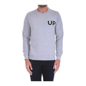 Dondup Heren, Sweatshirts & Hoodies, Grijs, Maat: XL