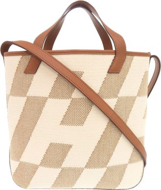 Herm&egrave;s Gold Swift Leather Shoulder Bag Tote Bag (Pre-Owned)