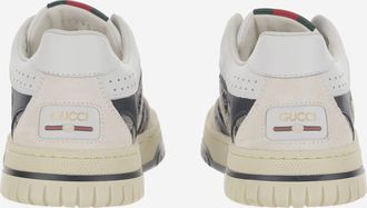 Gucci Boys Sneakers Re-Web Multicolour Leather Trainers