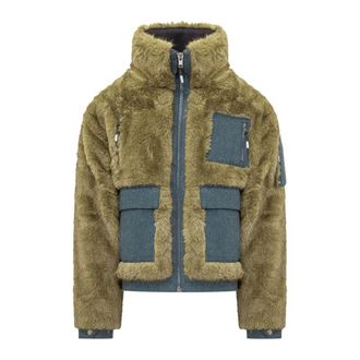 KidSuper Studios Abrigo de Pelo y Espiga - Jackets - Hombre - Verde - L