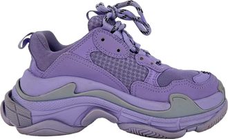 Balenciaga Balenciaga Triple S sneakers in paars nylon canvas