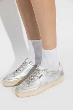 Golden Goose Soul Star Sports Shoes, Womens, Silver