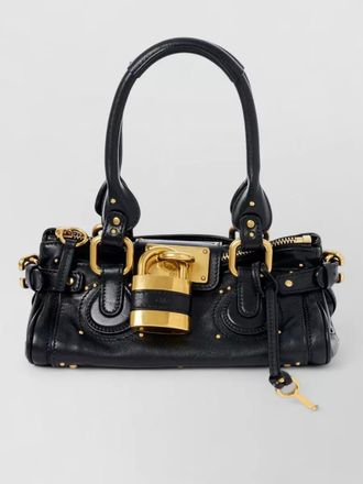 Chlo&eacute; paddington small leather shoulder bag