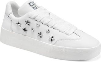 DKNY Glynda Stars Sneaker in White at Nordstrom, Size 6.5