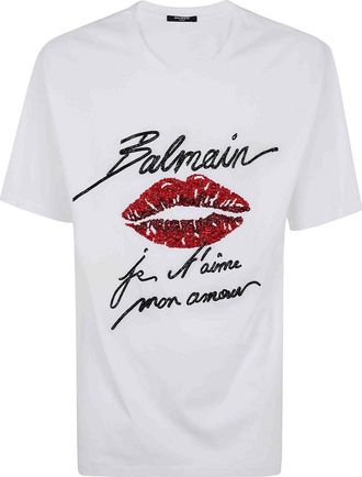 Balmain Embroidere T-shirt