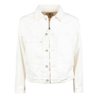 C.P. Company Light Jackets, female, White, Size: XL Short Jacket