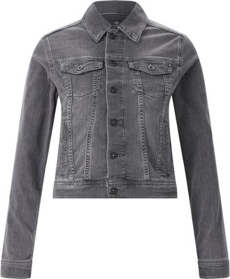 AG - Adriano Goldschmied Denim Jacks - Dames - Spijkerjassen - Zwart - S - Denim - Jassen