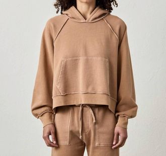 NSF Luma Oversize Poncho In Faded Caramel