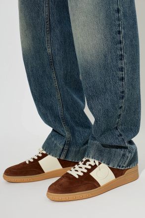 Valentino Garavani Sports Shoes With Logo, Mens, Brown