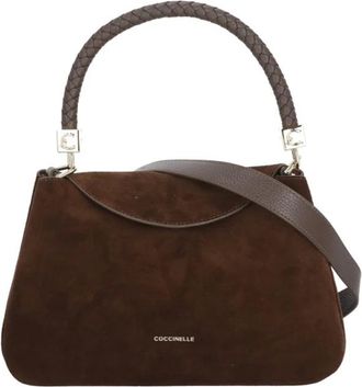 Coccinelle Tiggy Suede Bim - Dames - Tassen - Bruin - Maat: ONE Size Su&egrave;de