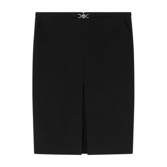 Versace Short Skirts, female, Black, Size: XS Versace Skirts Black
