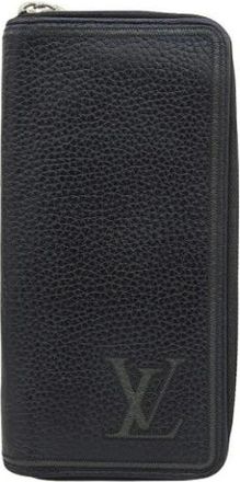 Louis Vuitton Pre-owned Wallets, female, Black, Size: ONE SIZE Pre-owned Leather Wallet