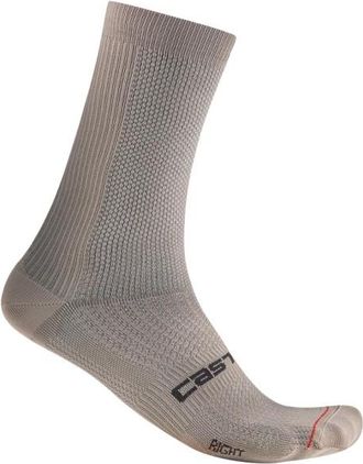 Castelli Espresso 18 Sock Velosocken - Unisex | grau