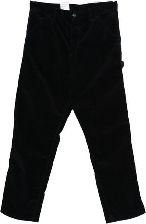 Carhartt Work in Progress Single Knee Corduroy Pants In Black