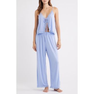 Free People Sleepless Summer Pajamas in Baby Lavender at Nordstrom, Size X-Small