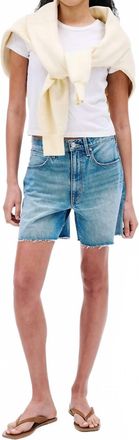 Slvrlake Denim Sienna Cut Off Denim Short In Point Dume