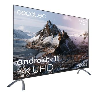 Cecotec Cecotec - Televisor Led 75 Smart Tv A3 Series Alu30075s