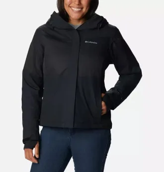 Columbia Tipton Peak II Jacket Womens Black Omni-Heat Full Zip PHC163