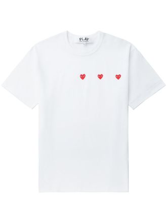 Comme Des Garçons Unisex T-Shirt Logo Print Knit Clothing