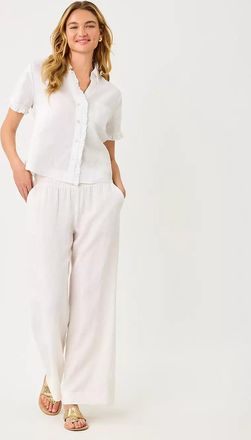 Lilly Pulitzer 31 Mirabella High Rise Linen Palazzo Pant