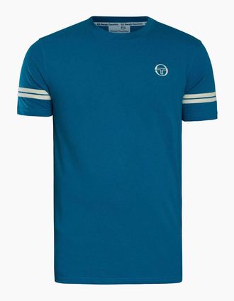 Sergio Tacchini Mens Sergio Tacchini Grello T-Shirt Mykonos Blue/Gardenia - Size: 38