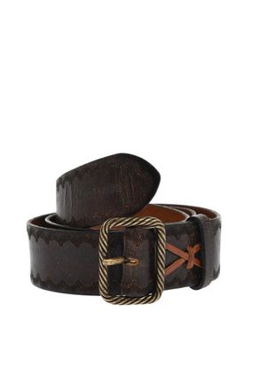 Dsquared2 Brown Embellished Casual Belt