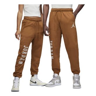 Nike Jordan Air Jordan Essentials Holiday Fleece Sweatpants Asia Sizing Light British Tan FD7468-281