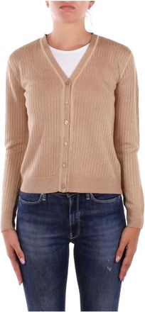 Ralph Lauren Cardigans - Dames - Vesten - Beige - M - Truien & Vesten