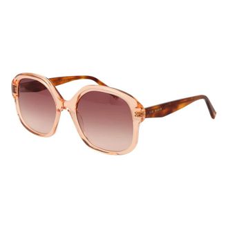 Ted Baker Accessoires, Dames, Bruin, ONE Size, Pink Acetate Zonnebrillen