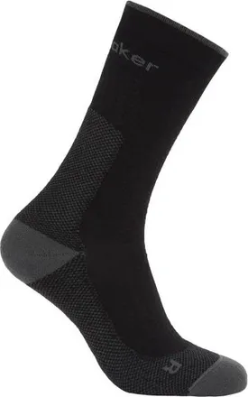 Icebreaker Merino Hike+ Ultralight Crew Wandersocken f&uuml;r Herren | schwarz