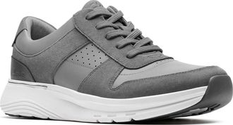 Clarks Motion Trek Go Sneakers Mens Gray Low Top Casual Shoes MEW901