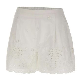 MC2 Saint Barth Short Shorts, female, White, Size: XS Amani Shorts