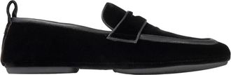 Jimmy Choo London Buxton Velvet Loafers, Brand Size 39.5 ( US Size 6.5 )