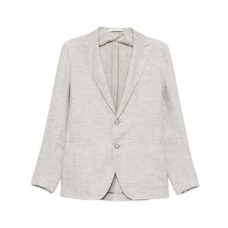 Tagliatore Formal Blazers, male, Gray, Size: M Montecarlo Jacket