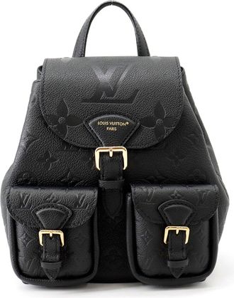 Louis Vuitton Black Noir Monogram Empreinte Backpack (Pre-Owned)