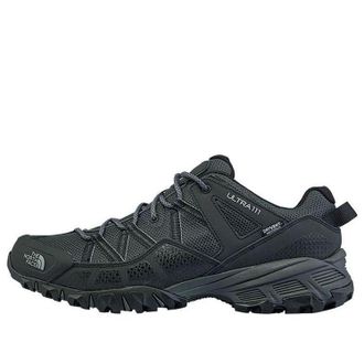 The North Face Ultra 111 Waterproof Trail Hiking Shoes Black 46CJ-ZU5