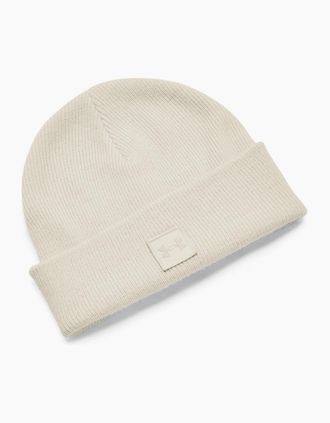 Under Armour Mens Halftime Shallow Cuff Beanie - Tan - Size: MENS