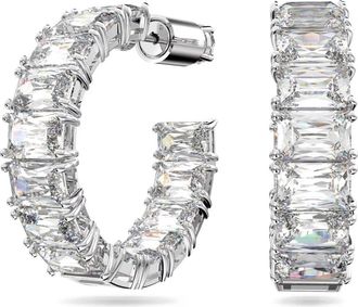 Swarovski Watches - Dames - Oorbellen - Grijs - ONE Size - Accessoires