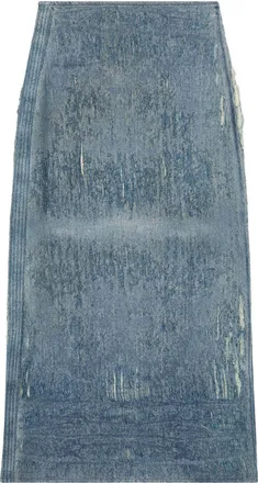 Diesel Womens Skirts Clear Blue