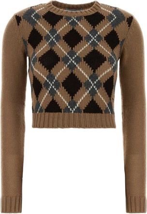 Prada Brown Wool Sweater