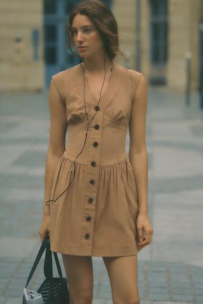 Maeve Waisted Mini Dress